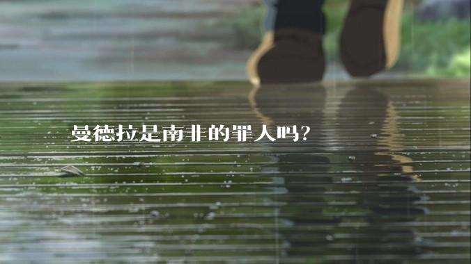 曼德拉是南非的罪人吗？